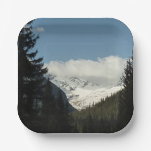 Jackson Glacier Overlook at Glacier National Park Paper Plates
