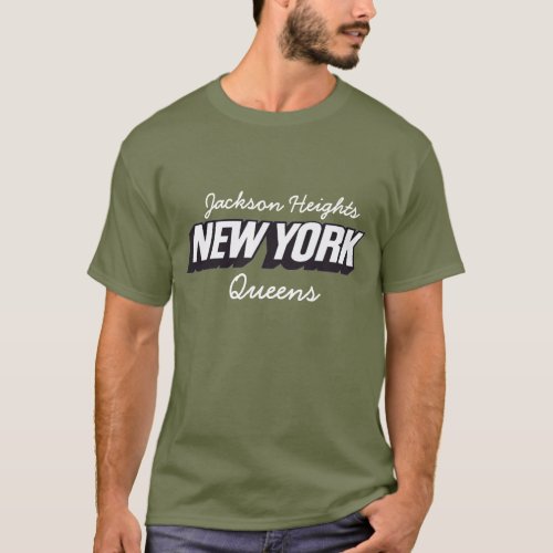Jackson Heights Queens T_Shirt