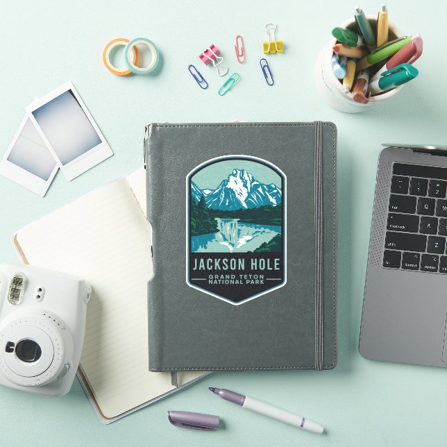 Jackson Hole Grand Teton National Park Sticker (iPad Cover)