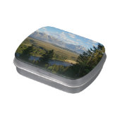 Jackson Hole Mountains and River Candy Tin (Side)