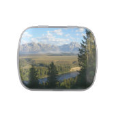 Jackson Hole Mountains and River Candy Tin (Top)