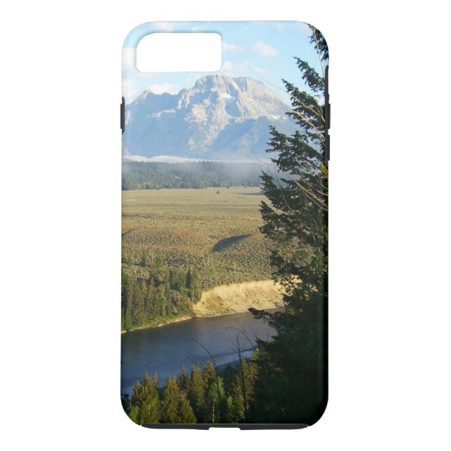 Jackson Hole Mountains and River Case-Mate iPhone Case (Back)