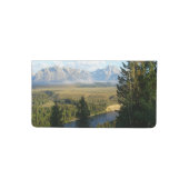 Jackson Hole Mountains and River Checkbook Cover (Front)