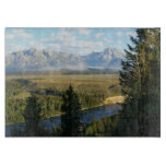 Jackson Hole Mountains and River Cutting Board