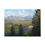Jackson Hole Mountains and River Doormat