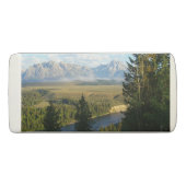 Jackson Hole Mountains and River Eraser (Back)