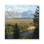 Jackson Hole Mountains and River Favor Tags