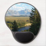 Jackson Hole Mountains and River Gel Mouse Pad