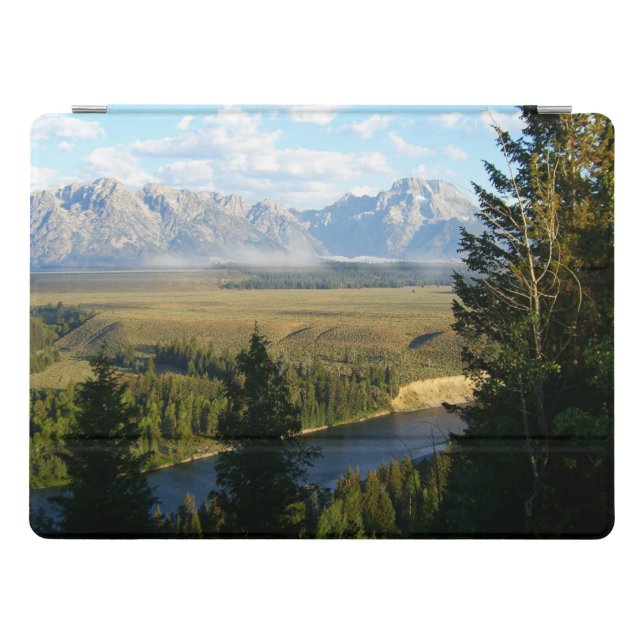 Jackson Hole Mountains and River iPad Pro Cover (Horizontal)