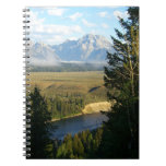 Jackson Hole Mountains and River Notebook