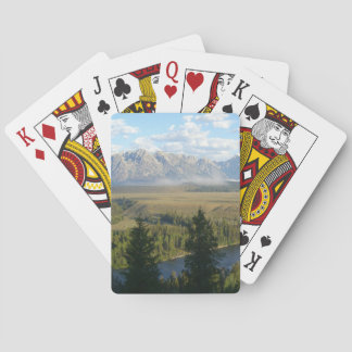 Jackson Hole Mountains and River Poker Cards
