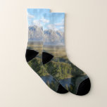 Jackson Hole Mountains and River Socks