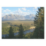 Jackson Hole Mountains and River Tissue Paper