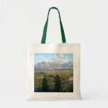 Jackson Hole Mountains and River Tote Bag