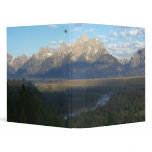 Jackson Hole Mountains (Grand Teton National Park) 3 Ring Binder