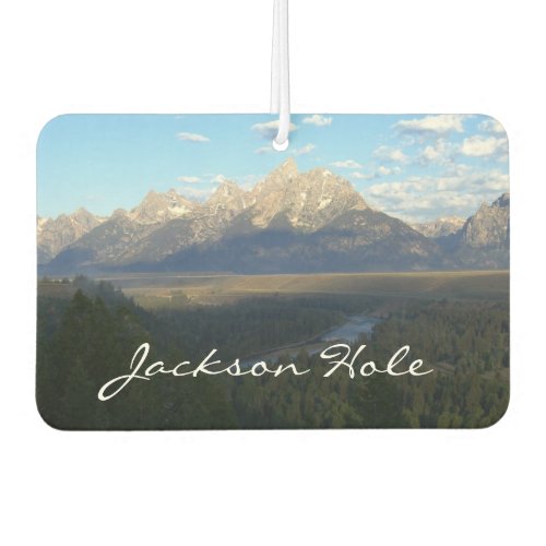 Jackson Hole Mountains Grand Teton National Park Air Freshener