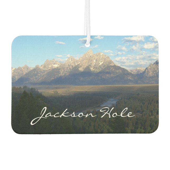 Jackson Hole Mountains (Grand Teton National Park) Air Freshener (Front)