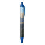 Jackson Hole Mountains (Grand Teton National Park) Blue Ink Pen