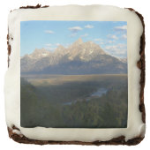 Jackson Hole Mountains (Grand Teton National Park) Brownie (Front)