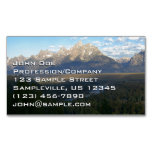 Jackson Hole Mountains (Grand Teton National Park) Business Card Magnet