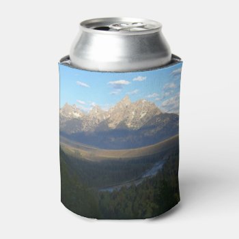 Jackson Hole Mountains (grand Teton National Park) Can Cooler by mlewallpapers at Zazzle