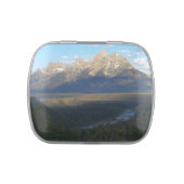 Jackson Hole Mountains (Grand Teton National Park) Candy Tin (Top)