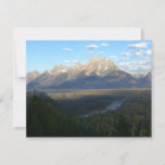 Jackson Hole Mountains (Grand Teton National Park) Card