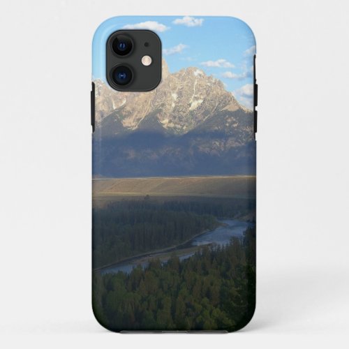 Jackson Hole Mountains Grand Teton National Park iPhone 11 Case