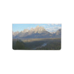 Jackson Hole Mountains (Grand Teton National Park) Checkbook Cover