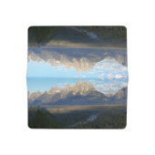 Jackson Hole Mountains (Grand Teton National Park) Checkbook Cover (Open)