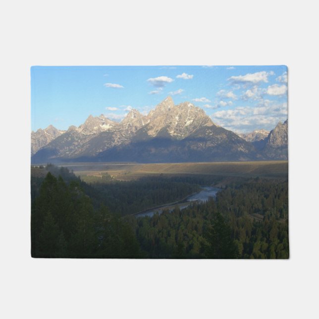 Jackson Hole Mountains (Grand Teton National Park) Doormat (Front)