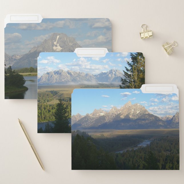 Jackson Hole Mountains (Grand Teton National Park) File Folder (Set)