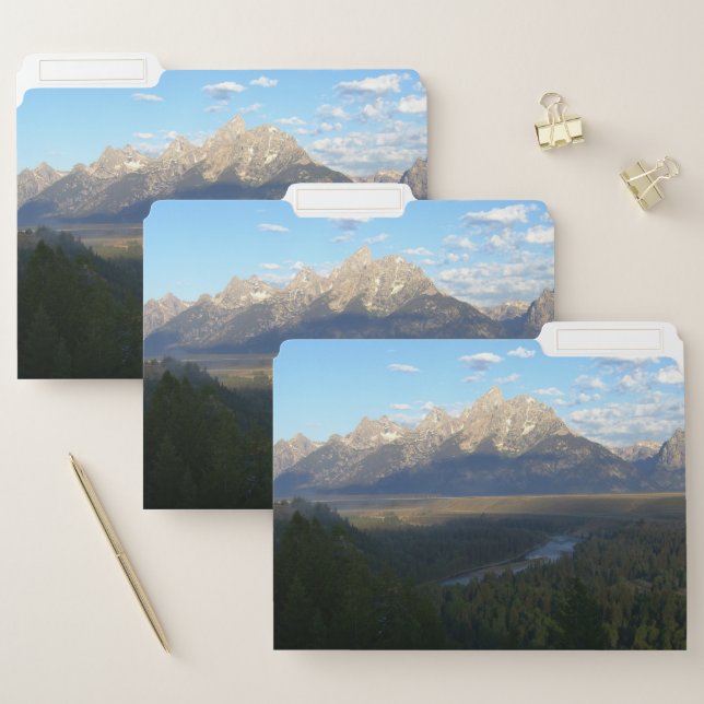 Jackson Hole Mountains (Grand Teton National Park) File Folder (Set)