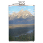 Jackson Hole Mountains (Grand Teton National Park) Flask