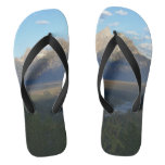 Jackson Hole Mountains (Grand Teton National Park) Flip Flops