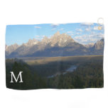 Jackson Hole Mountains (Grand Teton National Park) Golf Towel