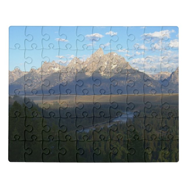 Jackson Hole Mountains (Grand Teton National Park) Jigsaw Puzzle (Puzzle Horizontal)