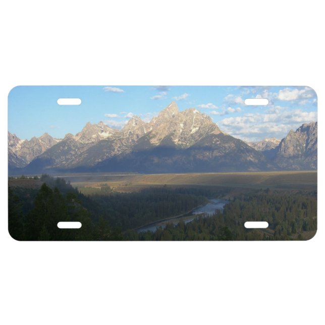 Jackson Hole Mountains (Grand Teton National Park) License Plate (Front)