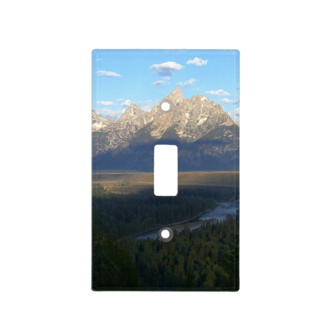 Jackson Hole Mountains (Grand Teton National Park) Light Switch Cover (Front)
