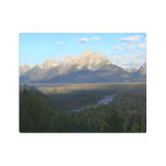 Jackson Hole Mountains (Grand Teton National Park) Metal Print