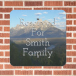 Jackson Hole Mountains (Grand Teton National Park) Metal Sign