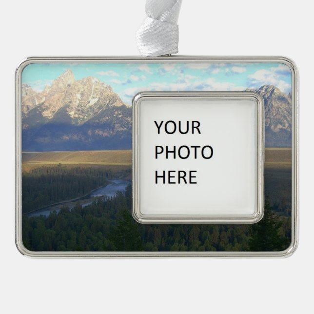 Jackson Hole Mountains (Grand Teton National Park) Ornament (Front)