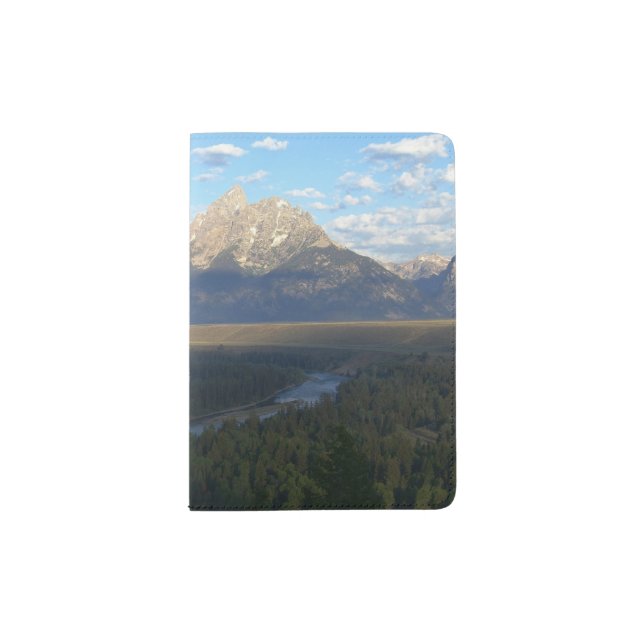 Jackson Hole Mountains (Grand Teton National Park) Passport Holder (Front)