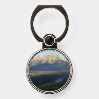 Jackson Hole Mountains (Grand Teton National Park) Phone Ring Stand
