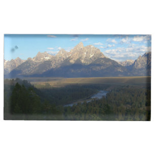 Jackson Hole Mountains (Grand Teton National Park) Place Card Holder