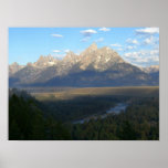 Jackson Hole Mountains (Grand Teton National Park) Poster