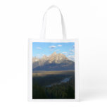 Jackson Hole Mountains (Grand Teton National Park) Reusable Grocery Bag