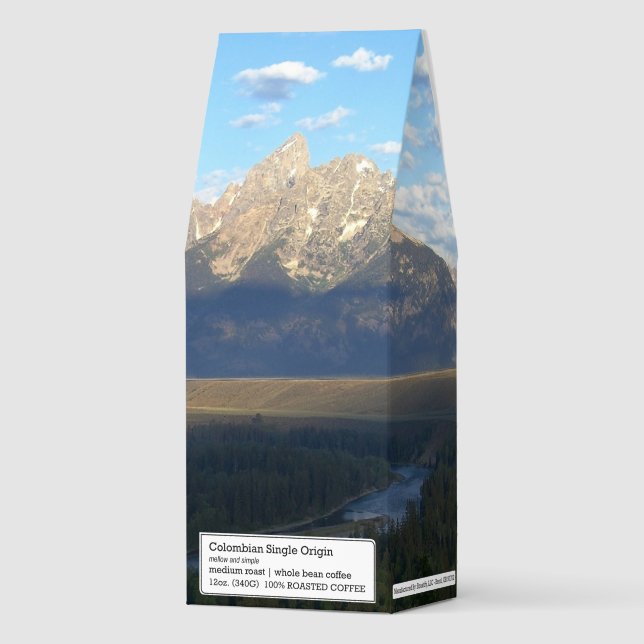 Jackson Hole Mountains (Grand Teton National Park) Roasted Coffee (Front)