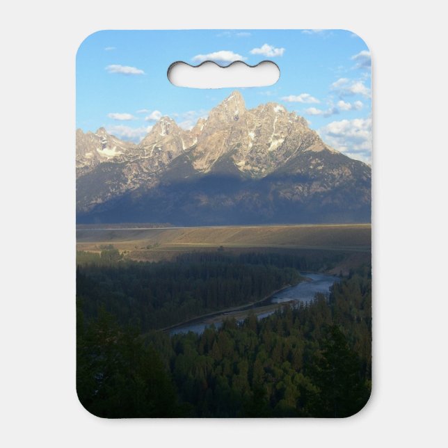 Jackson Hole Mountains (Grand Teton National Park) Seat Cushion (Front Vertical)