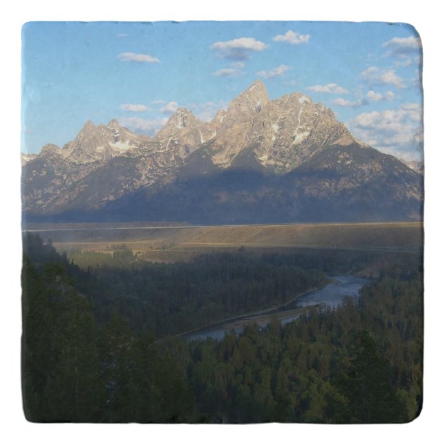 Jackson Hole Mountains (Grand Teton National Park) Trivet (Front)